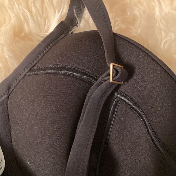 Land’s End Retro Bikini molded cup underwire swimsuit top adjustable straps 10D - Picture 6 of 6